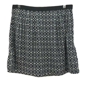 Banana Republic Skirt Size‎ 6 Lined Black White Abs